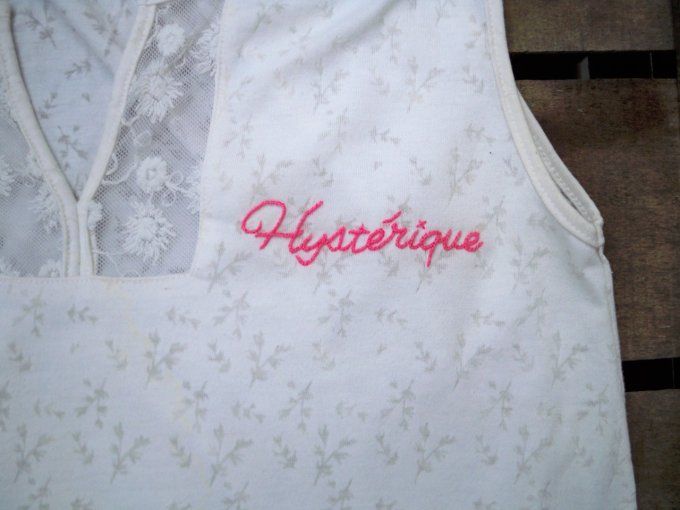 T-Shirt Hystérique - Taille : XS