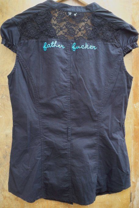 Chemisier Father Fucker - Taille : 40